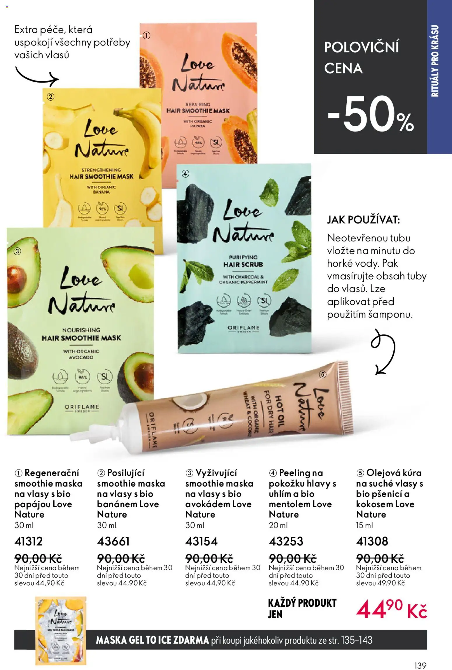 Oriflame katalog č. 06/2026 od 15.04.2026 | Strana: 139 | Produkty: Smoothie, Maska, Peeling