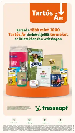 Fressnapf Akciós újság - amely érvényes a következő dátumtól: 08.01.2026 | Oldal: 20