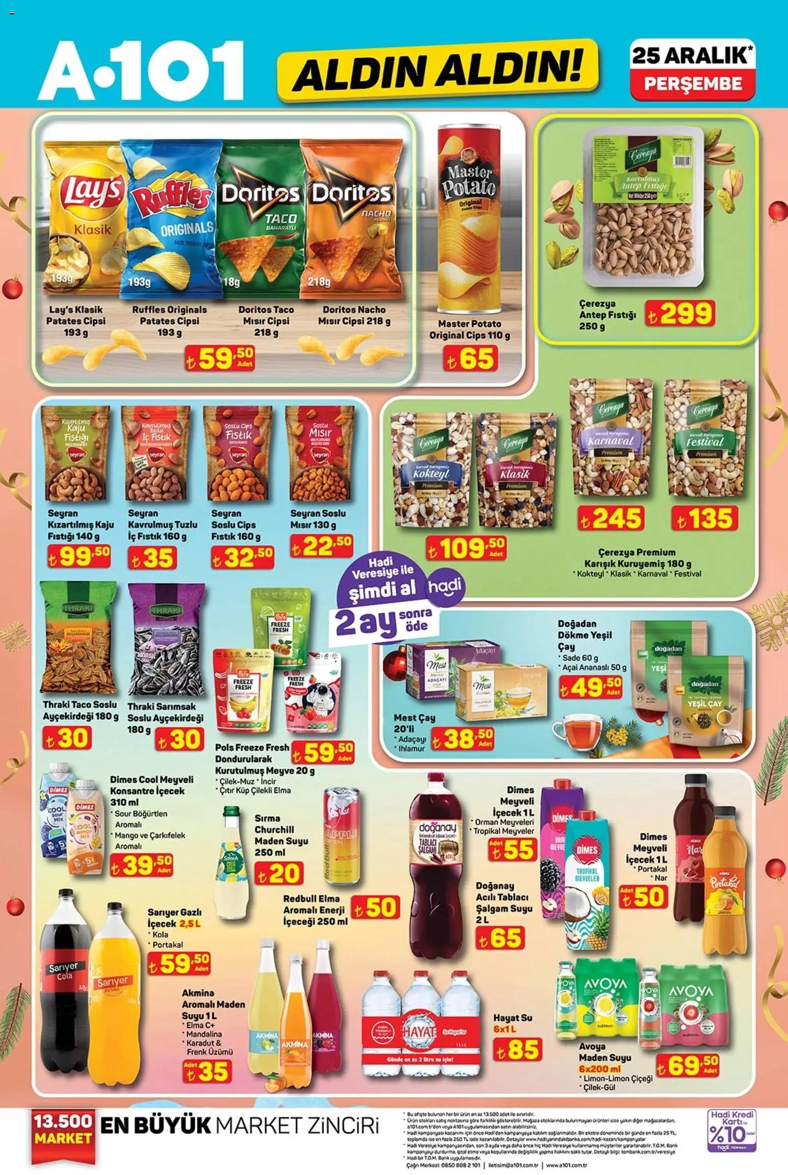 A101 Katalog Aldın Aldın - 25.12.2025 tarihinden itibaren geçerlidir | Sayfa: 3 | Ürünler: Elma, Mango, Böğürtlen, Mısır