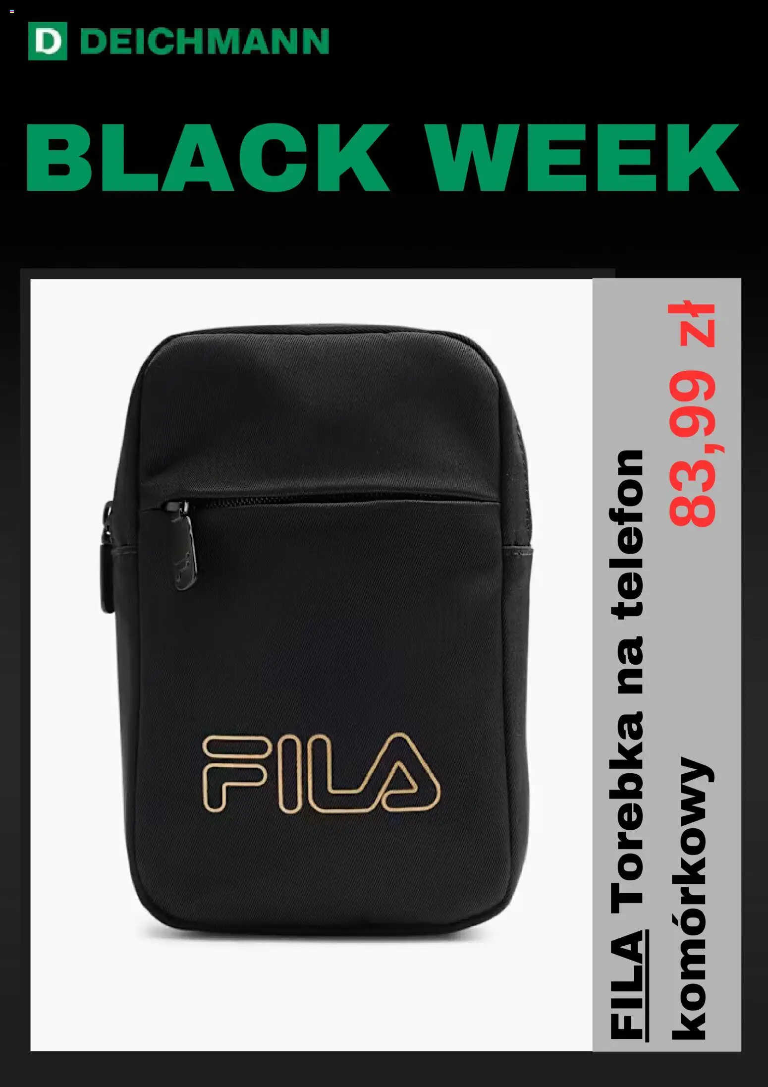Deichmann Black Friday od 20.11.2025 | Strona: 10 | Produkty: Telefon, Torebka