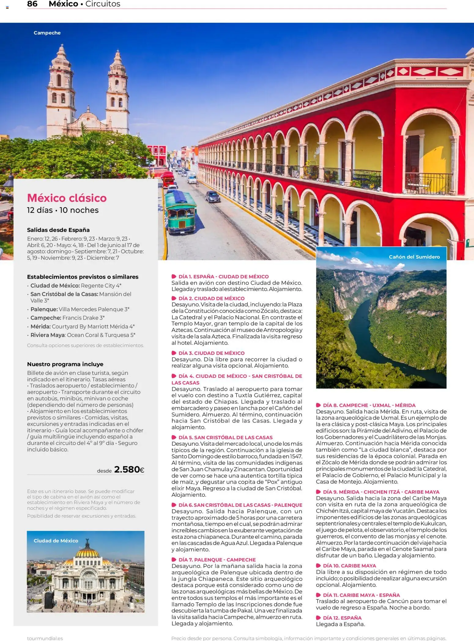 Viajes El Corte Inglés Norteamérica y Caribe │ válido desde el 01.01.2026 | Página: 86