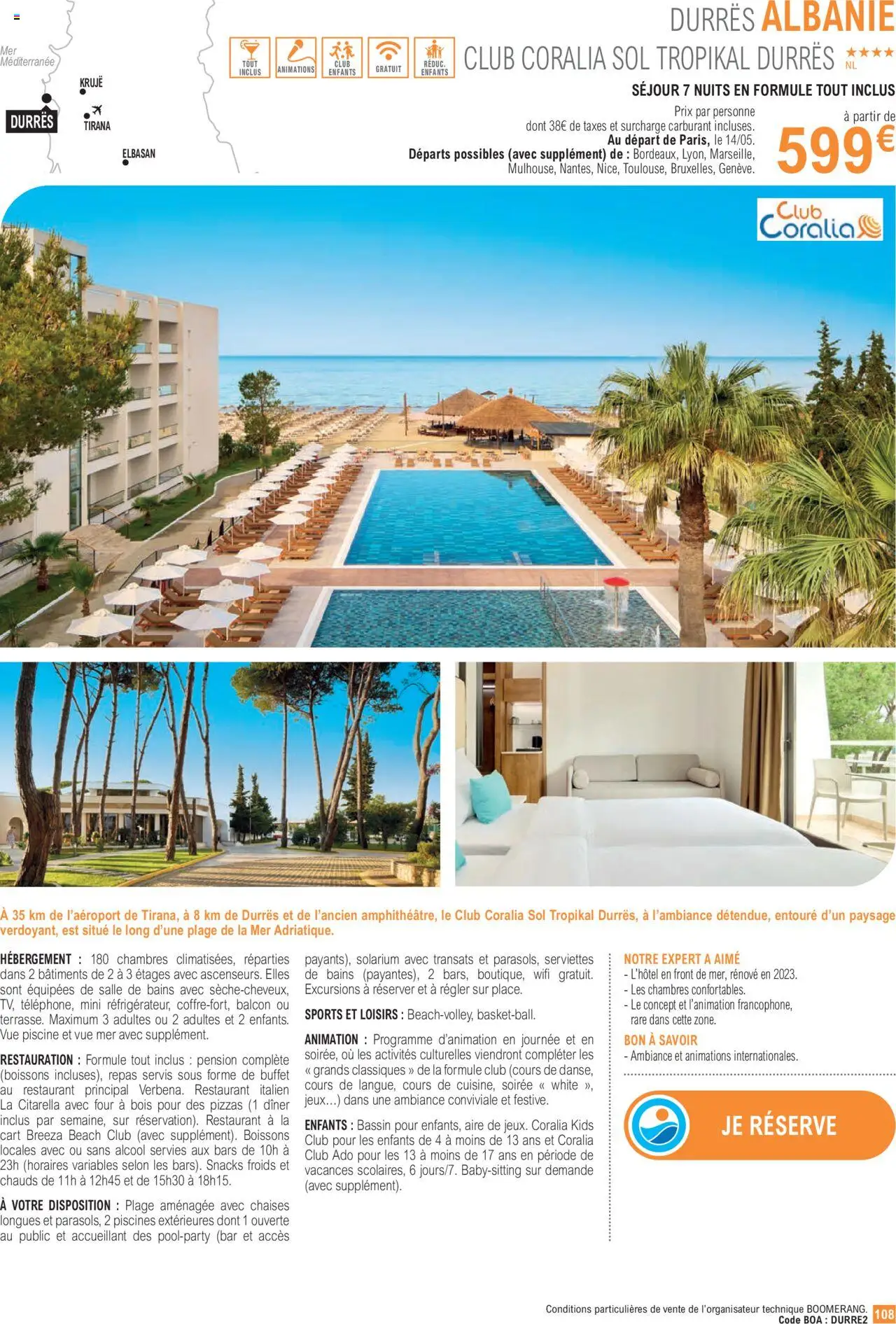  | Page: 108 | Produits: Alcool, Four, Buffet, Jeux