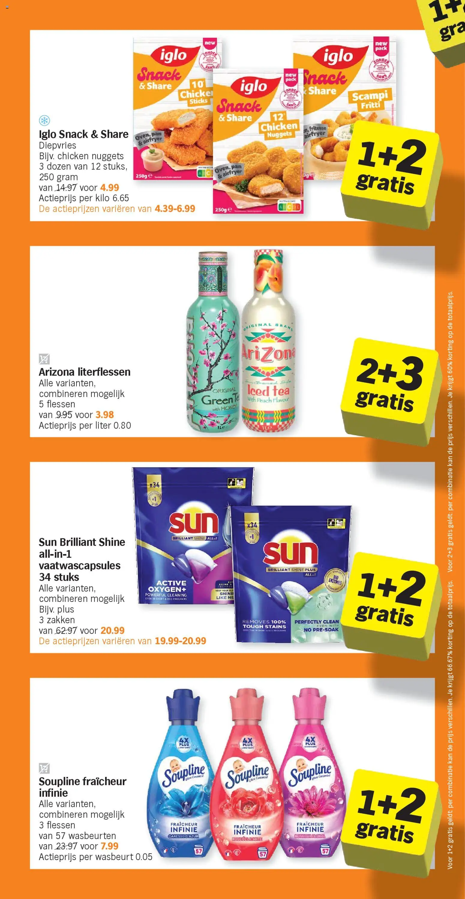 {H1} | Pagina: 5 | Producten: Scampi, Chicken Nuggets, Friteuse, Kan