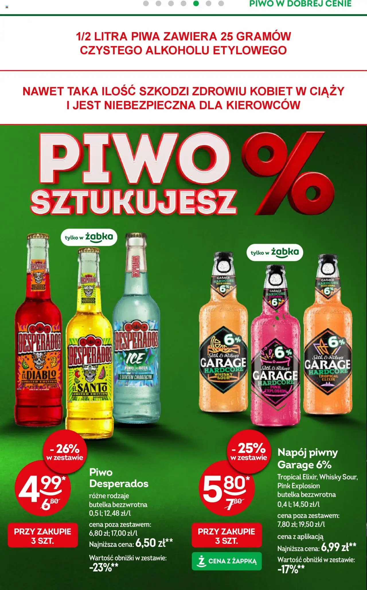 Żabka Gazetka od 24.09.2025 | Strona: 39 | Produkty: Piwo