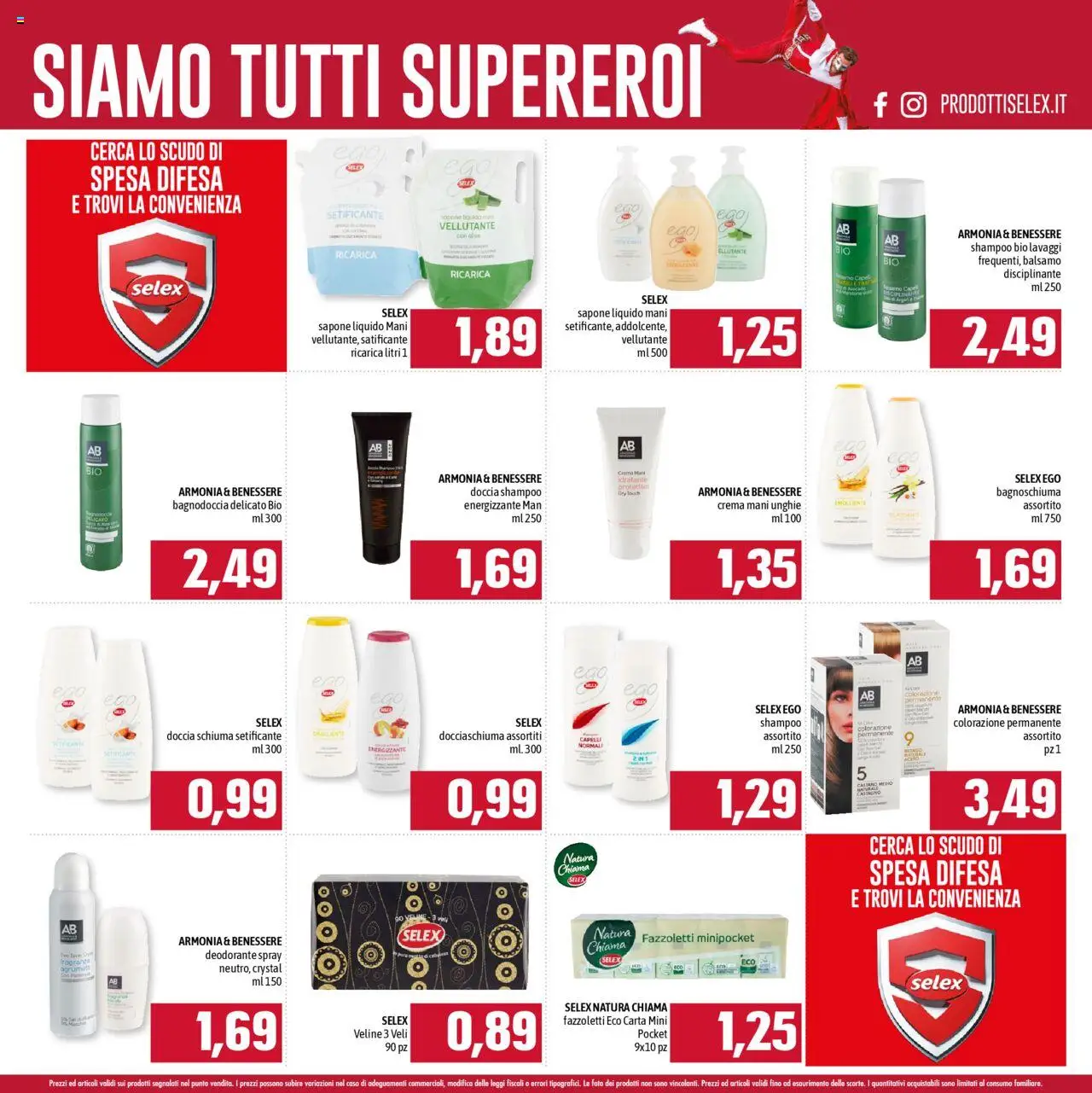 Volantino Emisfero del 01.06.2025 | Pagina: 23 | Prodotti: Shampoo, Balsamo, Crema, Colorazione capelli