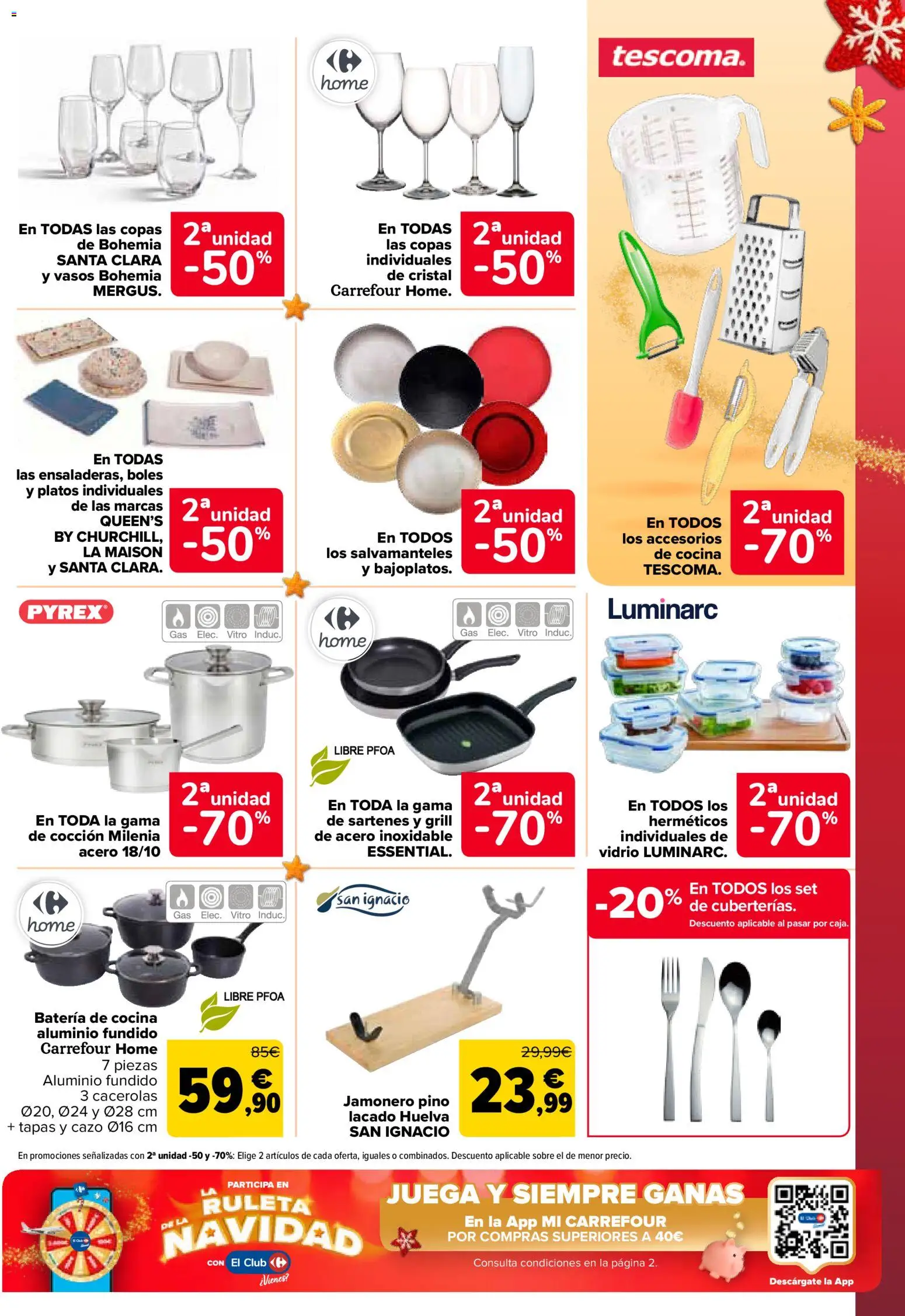 Carrefour folleto │ válido desde el 25.11.2025 | Página: 69 | Productos: Vasos, Juega, Cocina, Batería