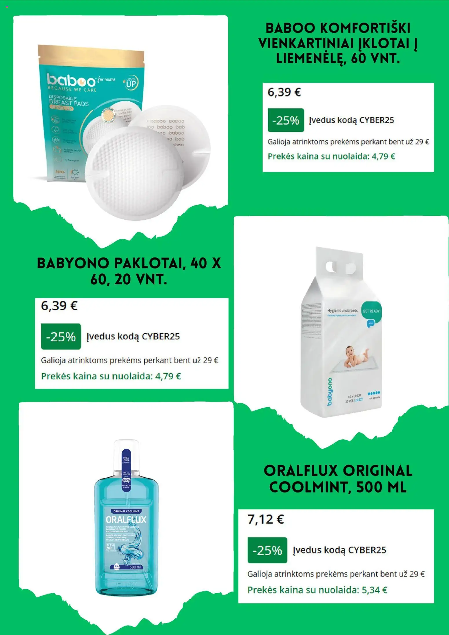 EUROVAISTINĖ akcijos nuo 01.12.2025 | Puslapis: 2