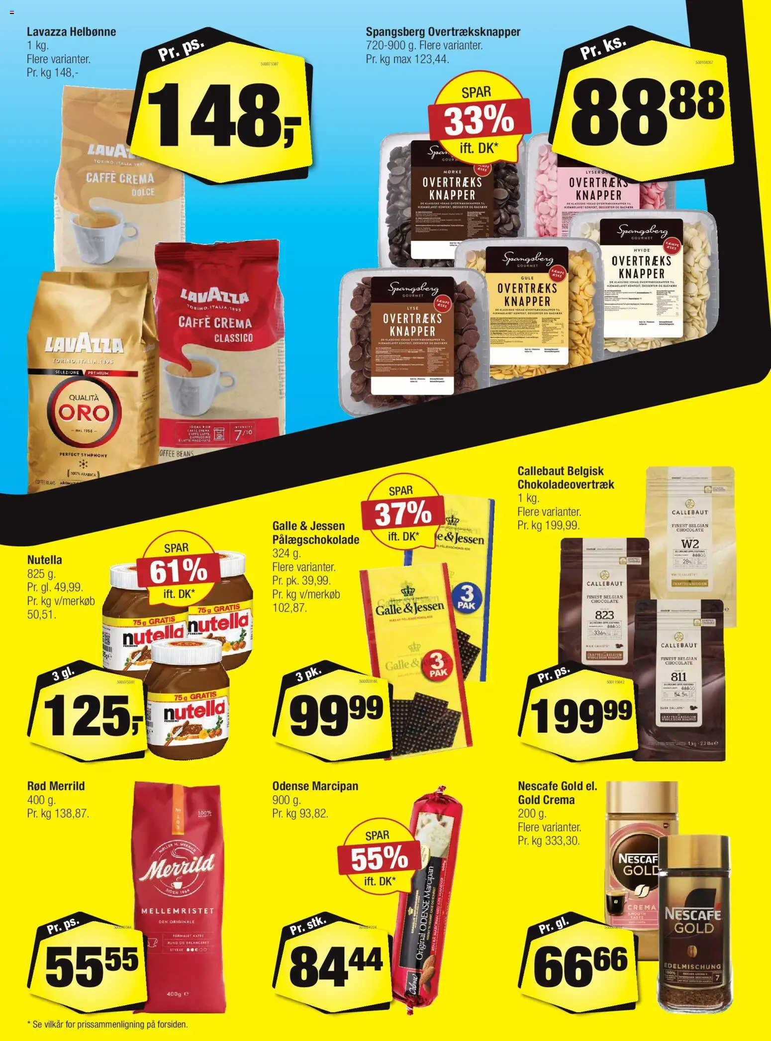 Calle tilbudsavis – gyldig fra 18.02.2026 | Side: 12 | Produkter: Mandler, Marcipan, Pålægschokolade, Nutella