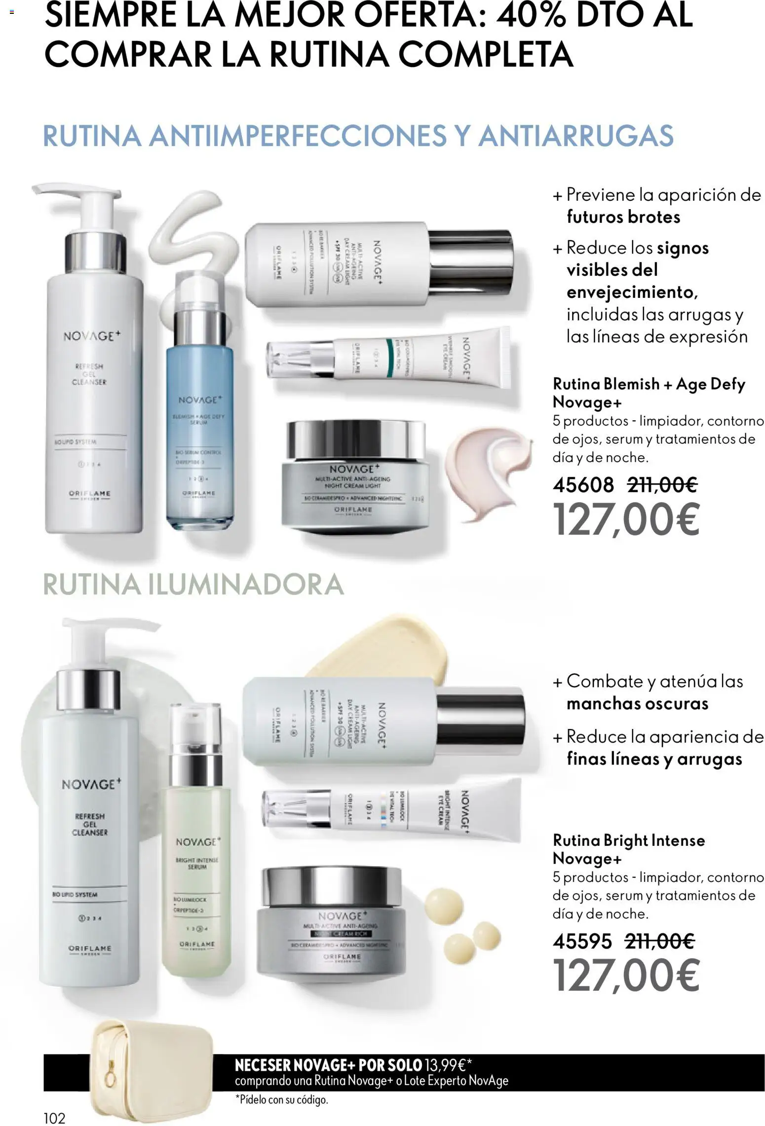 Oriflame - Catálogo Campaña 17 │ válido desde el 10.12.2025 | Página: 102 | Productos: Sérum, Neceser