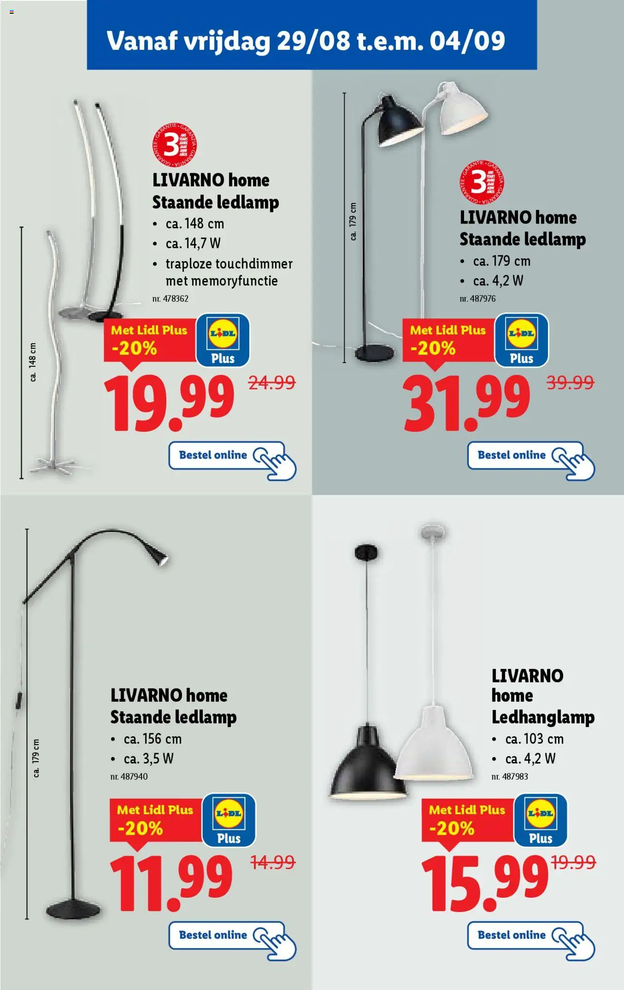  | Pagina: 43 | Producten: Lamp, Ledlamp