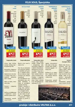 Vrutak - Katalog - Pregled kataloga iz trgovine Vrutak, vrijedi od 01.11.2025 | Stranica: 277 | Proizvodi: Vino, Riba