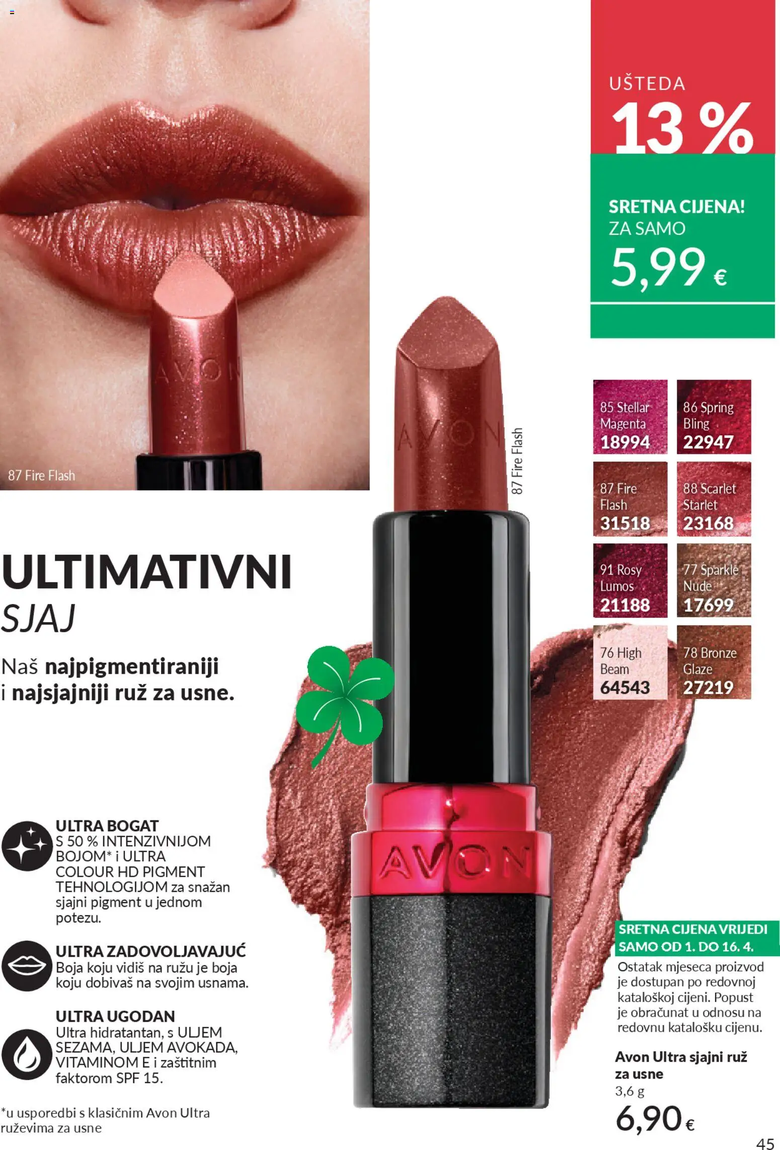 Avon katalog | vrijedi od 01.04.2026 | Stranica: 45