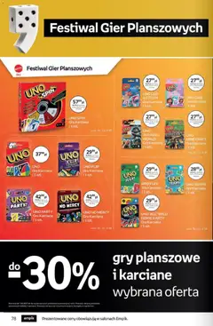 Pogląd oferty "Empik promocje" - ważna od 25.03.2026 | Strona: 78 | Produkty: Gra, Gry