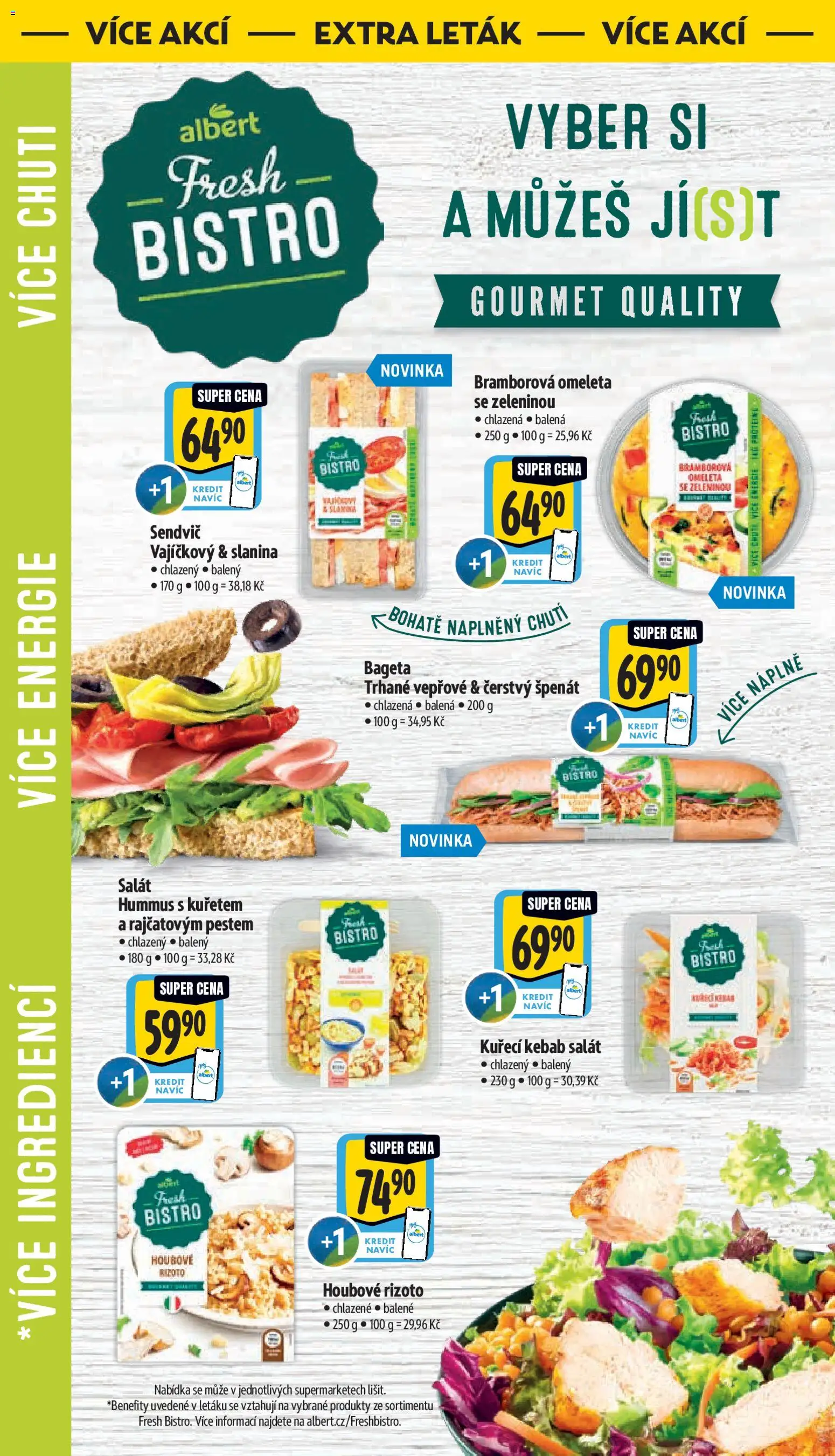 Albert leták - Supermarket od 29.04.2026 | Strana: 34 | Produkty: Hummus, Gourmet, Kebab, Bageta
