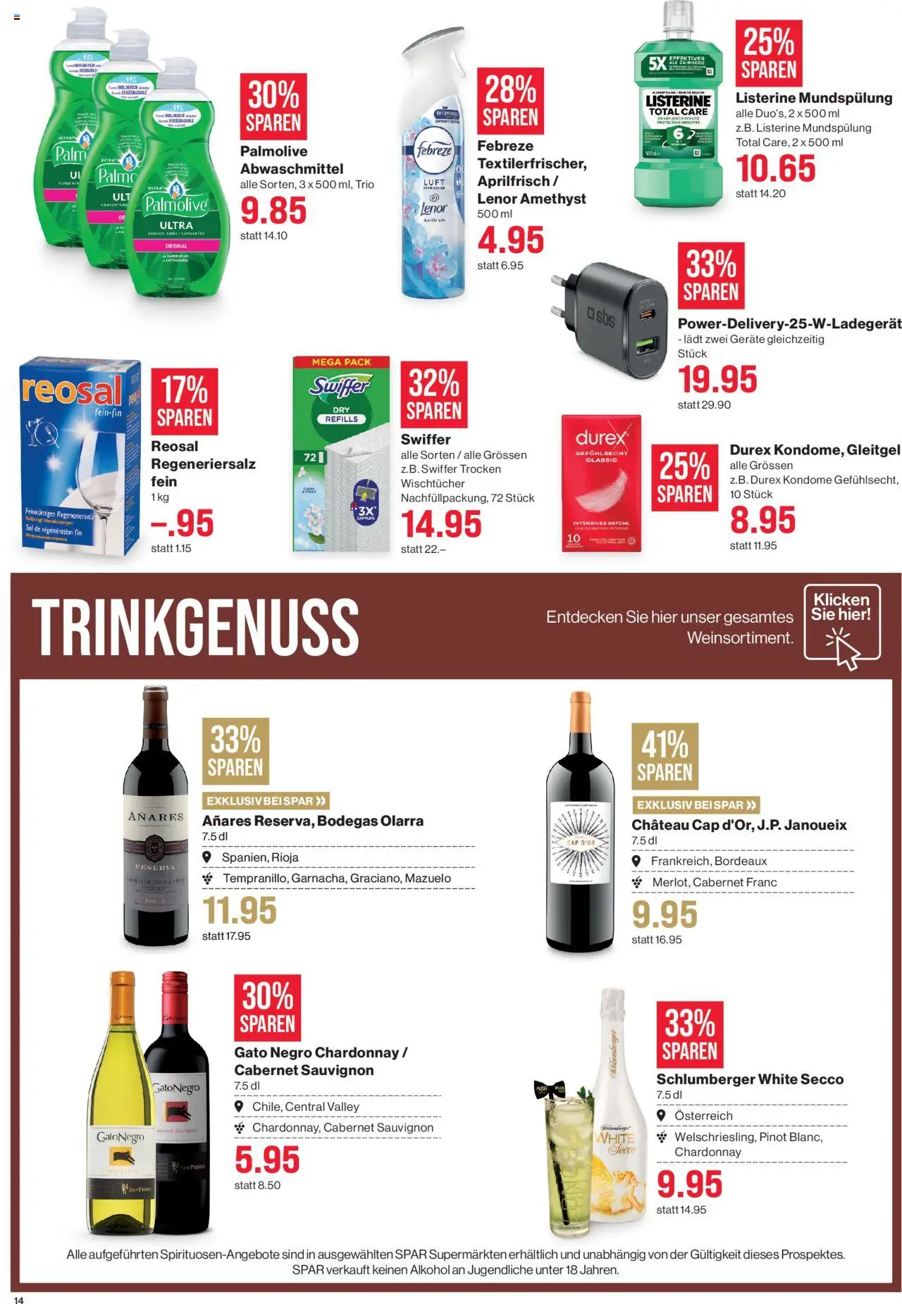 SPAR Aktionen ab 14.08.2025 | Seite: 14
