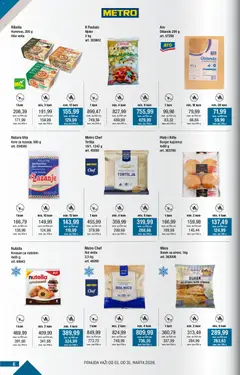 Metro katalog Kupi više, plati manje - pregled Metro kataloga - važi od 01.03.2026 | Strana: 6 | Proizvode: Tortilja, Burger, Hummus, Hleb