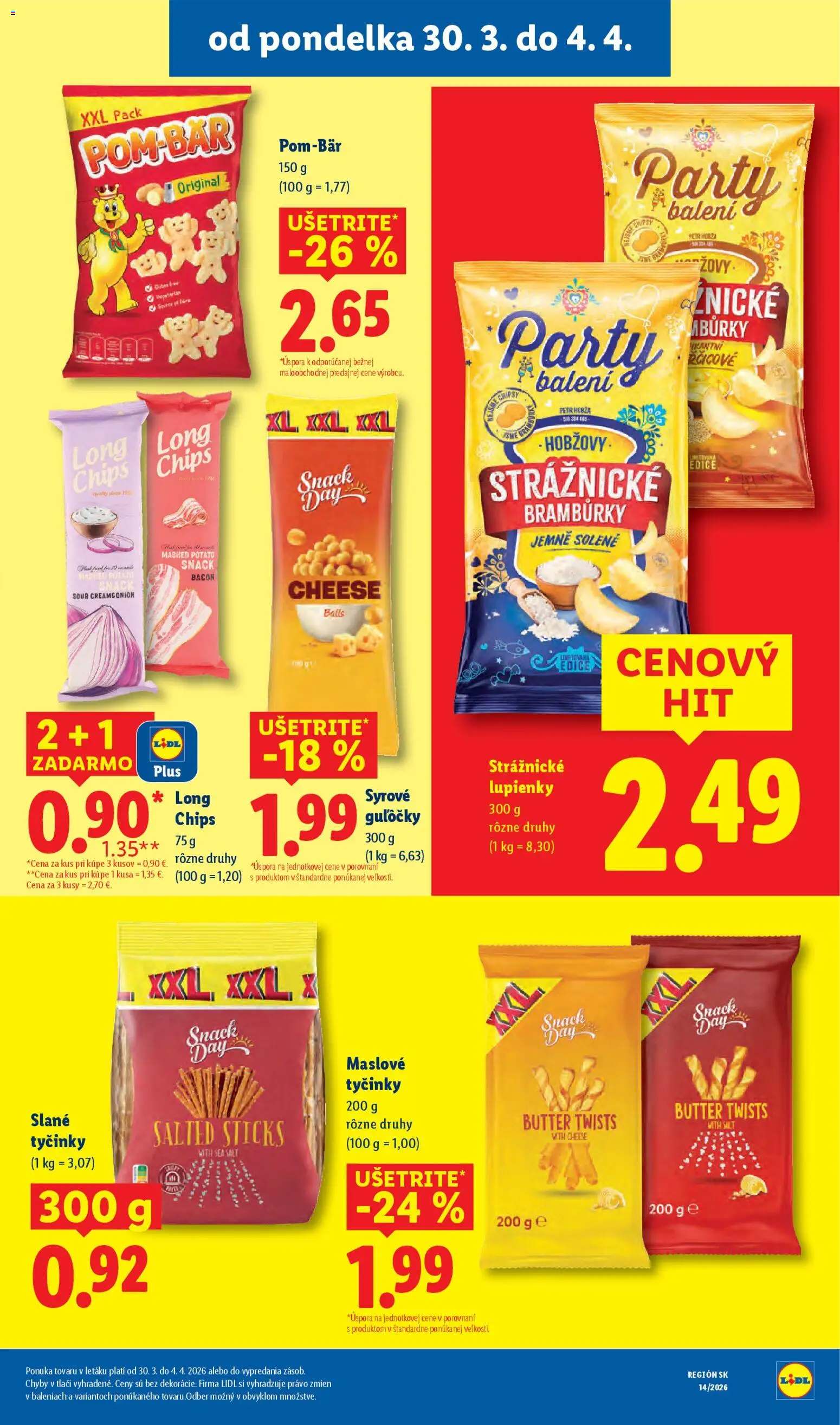 Nové Lidl akcie – leták je platný od 30.03.2026 | Strana: 33