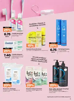 Candida Zahnpasta, Professional Sensitive oder White Diamond, 2 x 75 ml ab 28.10.2025 gültig | Seite: 19 | Produkte: Zahnpasta, Wattepads