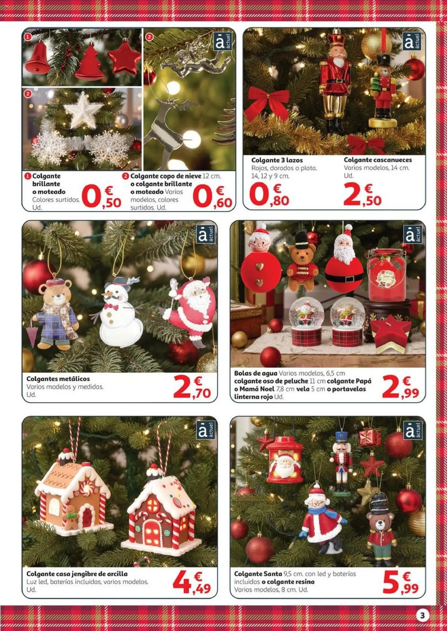 Alcampo - Decoración Navidad HG │ válido desde el 06.11.2025 | Página: 3 | Productos: Vela