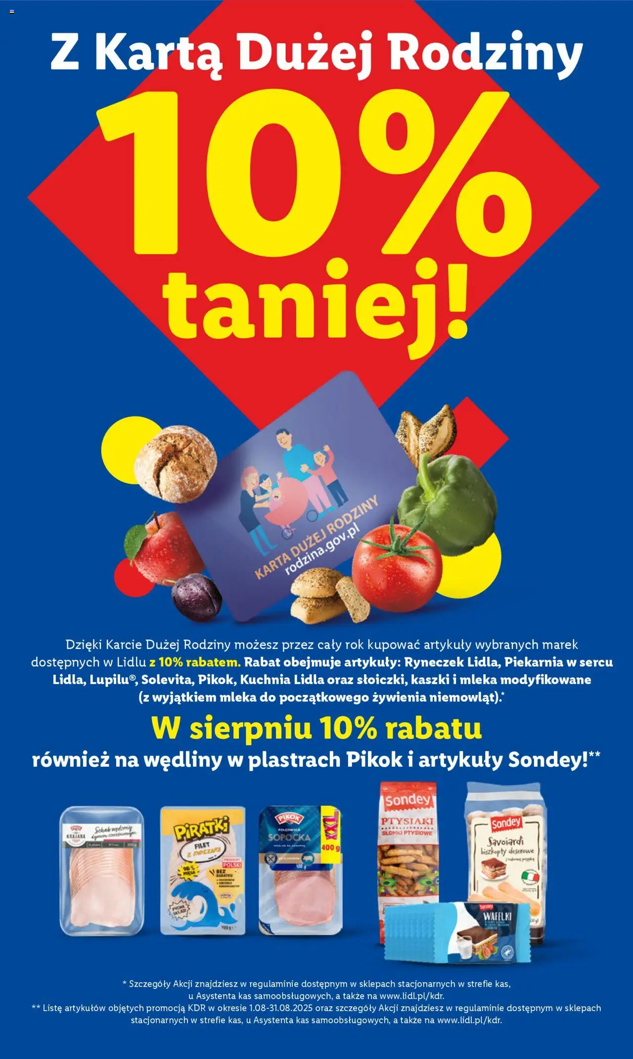 Lidl Gazetka od 21.08.2025 | Strona: 11 | Produkty: Schab, Filet z kurczaka, Piekarnia, Wędliny