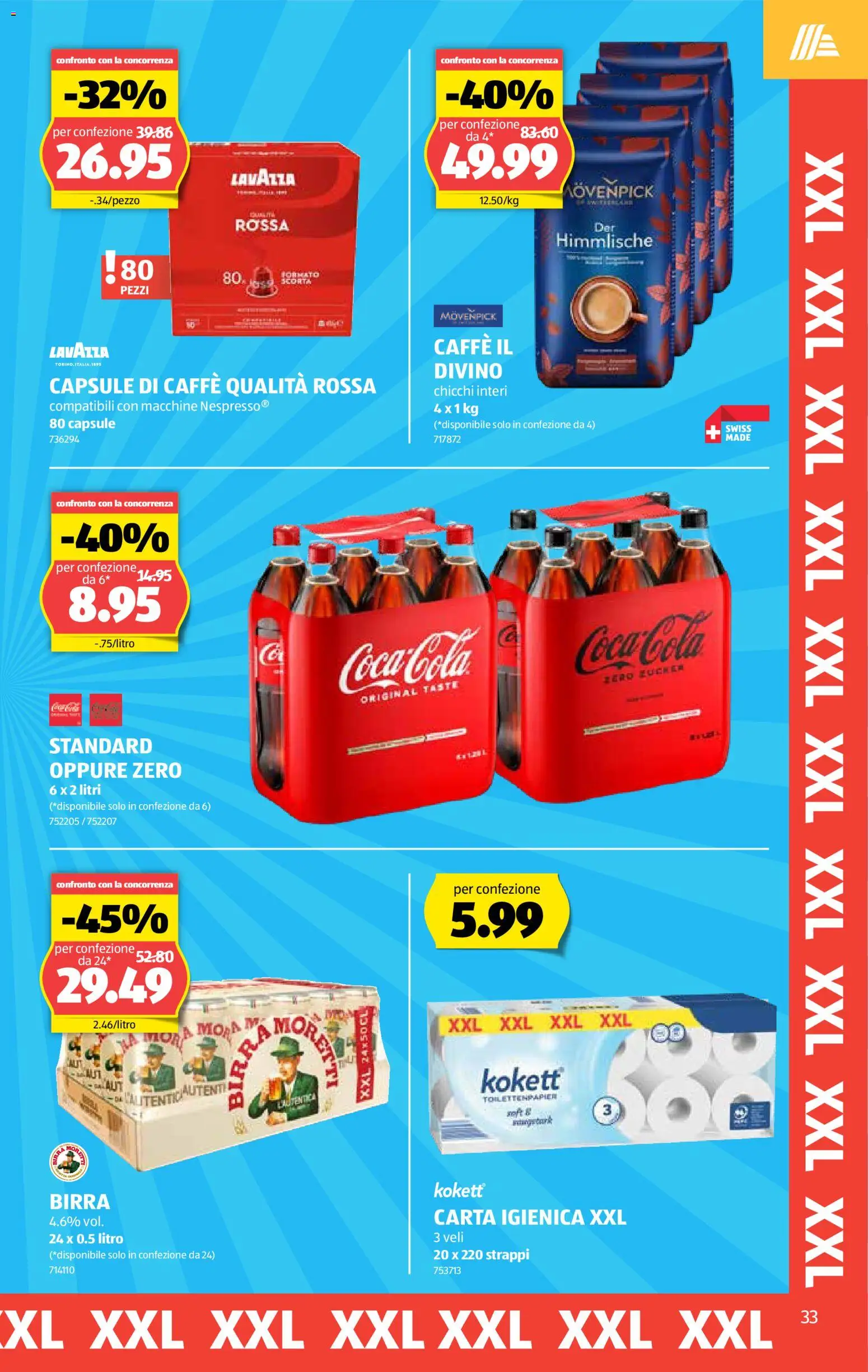 Aldi aktionen IT – gültig ab 19.03.2026 | Seite: 34 | Produkte: Zucker, Toilettenpapier