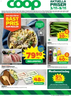 Coop - Knäred - Förhandsvisning av reklamblad från butik Coop aktuell från 03.11.2025