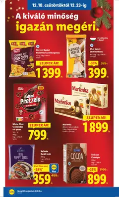 Harvest Basket Hullámos hasábburgonya, Hullámos hasábburgonya 2,5 kg - amely érvényes a következő dátumtól: 18.12.2025 | Oldal: 12 | Termékek: Nuggets, Tej, Tészta, Mák