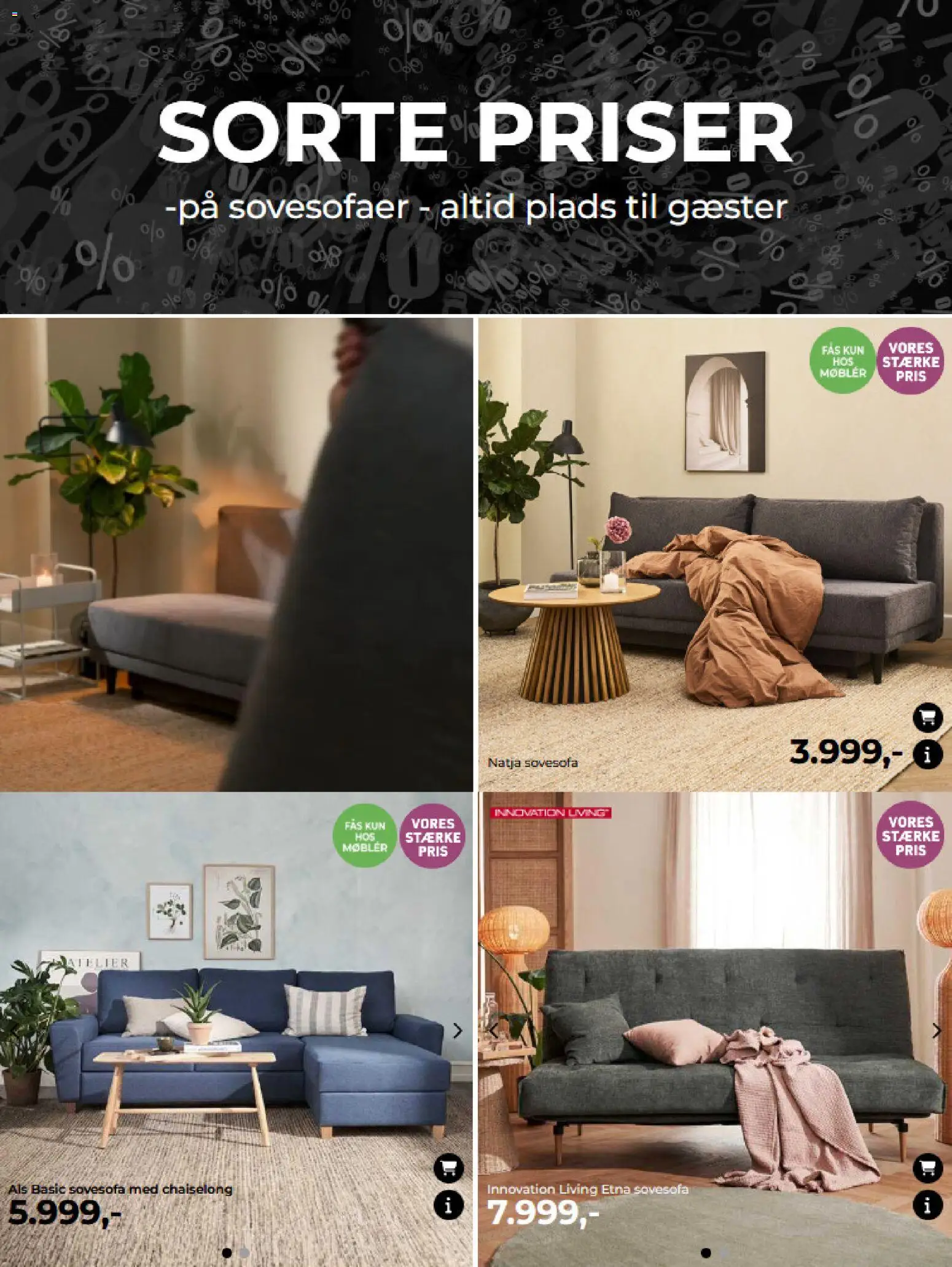 Møblér tilbudsavis – gyldig fra 31.10.2025 | Side: 37 | Produkter: Sovesofaer