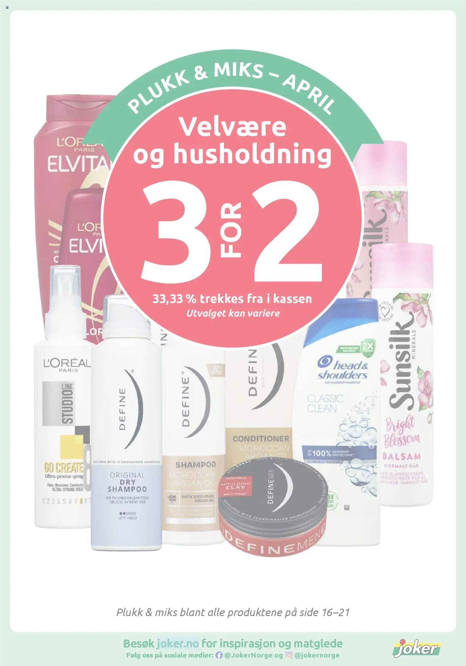 {H1} | Side: 18 | Produkter: Toaster, Shampoo, Balsam