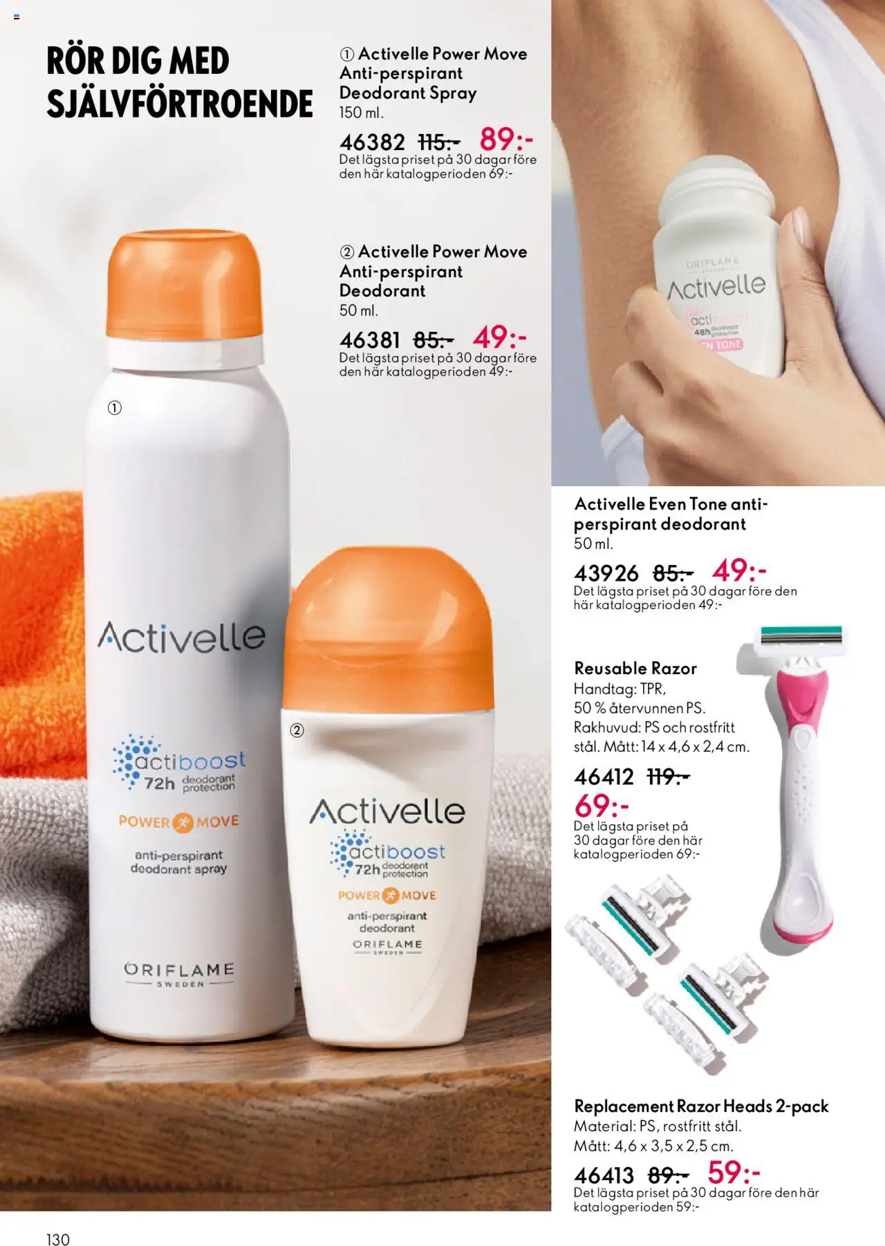 Oriflame reklamblad aktuell från 14.09.2025 | Sida: 130