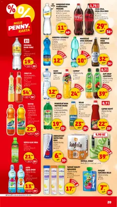 Náhled letáku Penny Market leták - Čtvrtečník od 11.12.2025 | Strana: 20 | Produkty: Kiwi, Magnesia, Poděbradka ProLinie, Prolinie