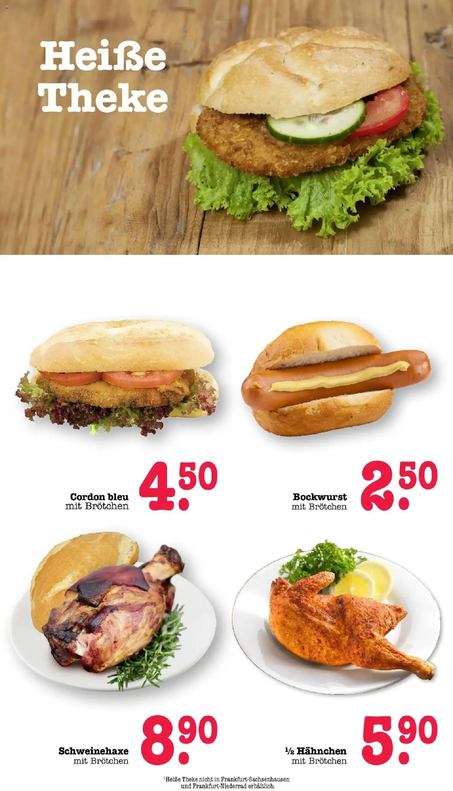 Edeka prospekt Offenbach	 – gültig ab 16.03.2026 | Seite: 13 | Produkte: Bockwurst, Hahnchen, Theke