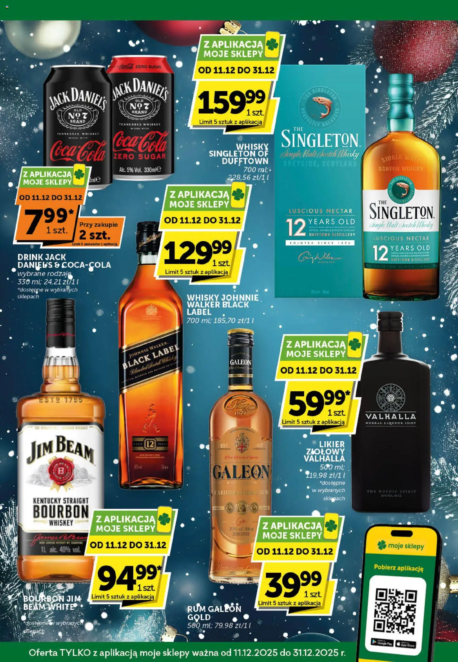 Groszek Gazetka - Katalog alkoholowy od 11.12.2025 | Strona: 8 | Produkty: Likier ziołowy, Bourbon, Jim Beam, Jack Daniel's
