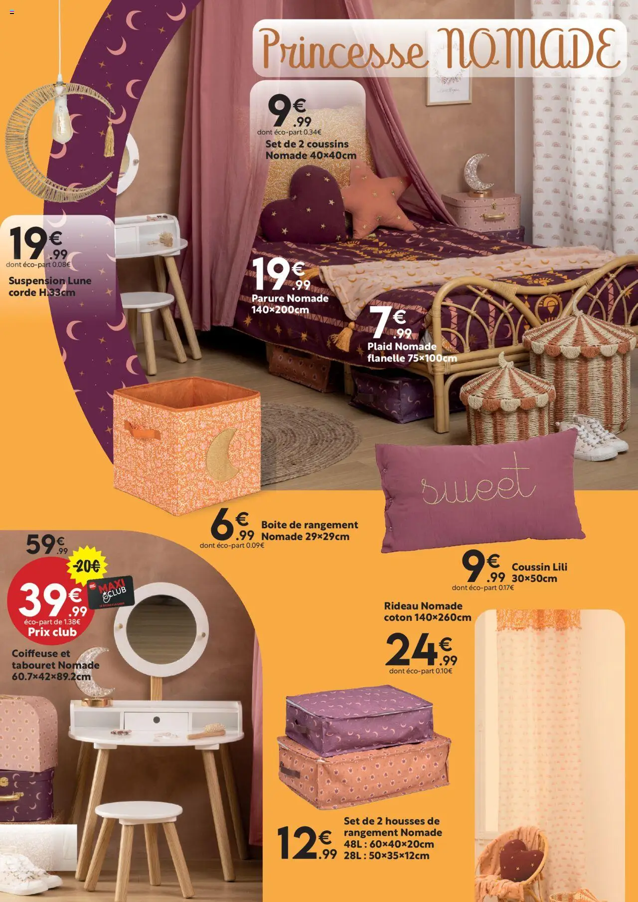  | Page: 2 | Produits: Coton, Suspension, Boîte de rangement, Rideau
