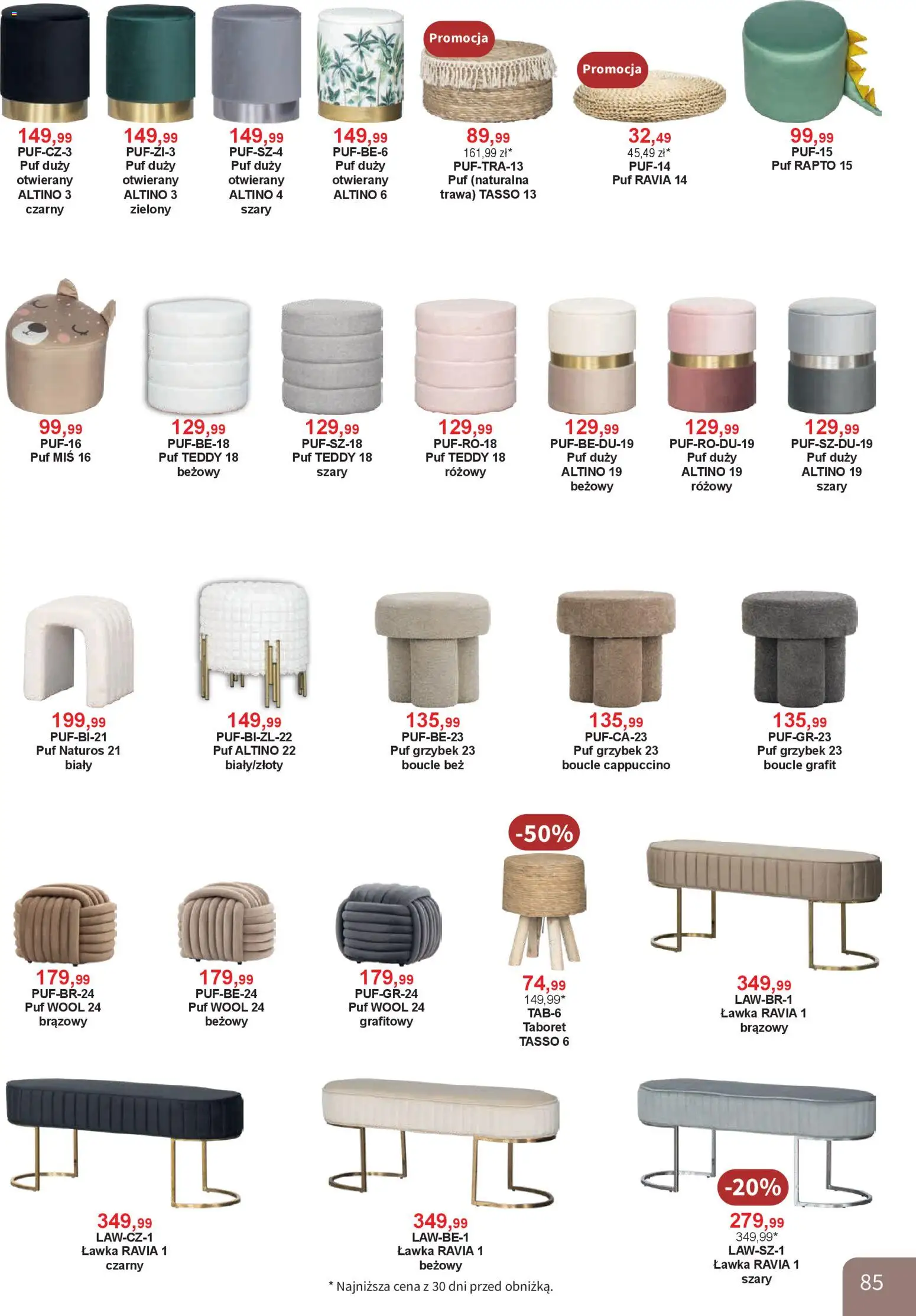 Bodzio Katalog od 01.01.2026 | Strona: 85 | Produkty: Cappuccino