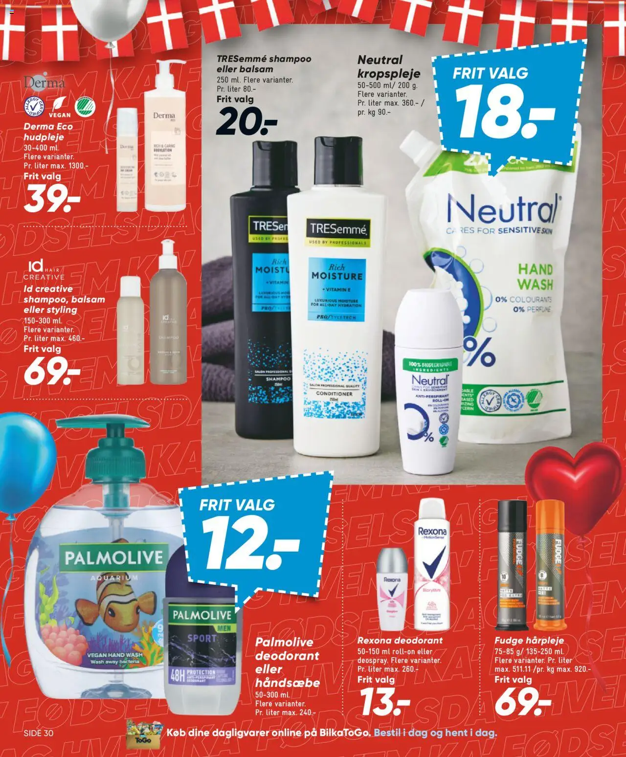 Bilka Tilbudsavis gyldig fra 08.08.2025 | Side: 42 | Produkter: Shampoo, Balsam, Deodorant, Antiperspirant