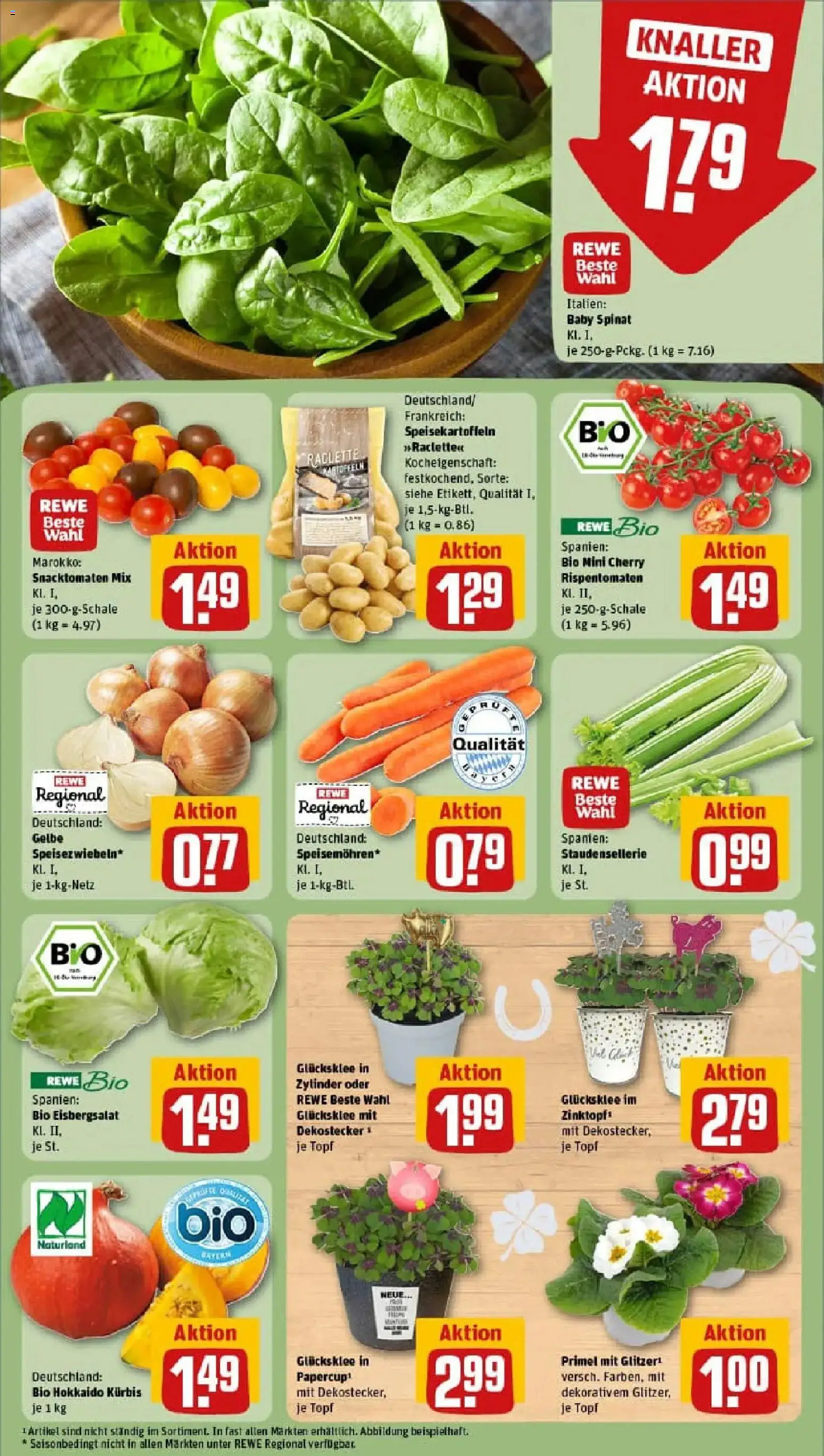 Rewe prospekt Weisendorf	 – gültig ab 29.12.2025 | Seite: 7 | Produkte: Eisbergsalat, Kürbis