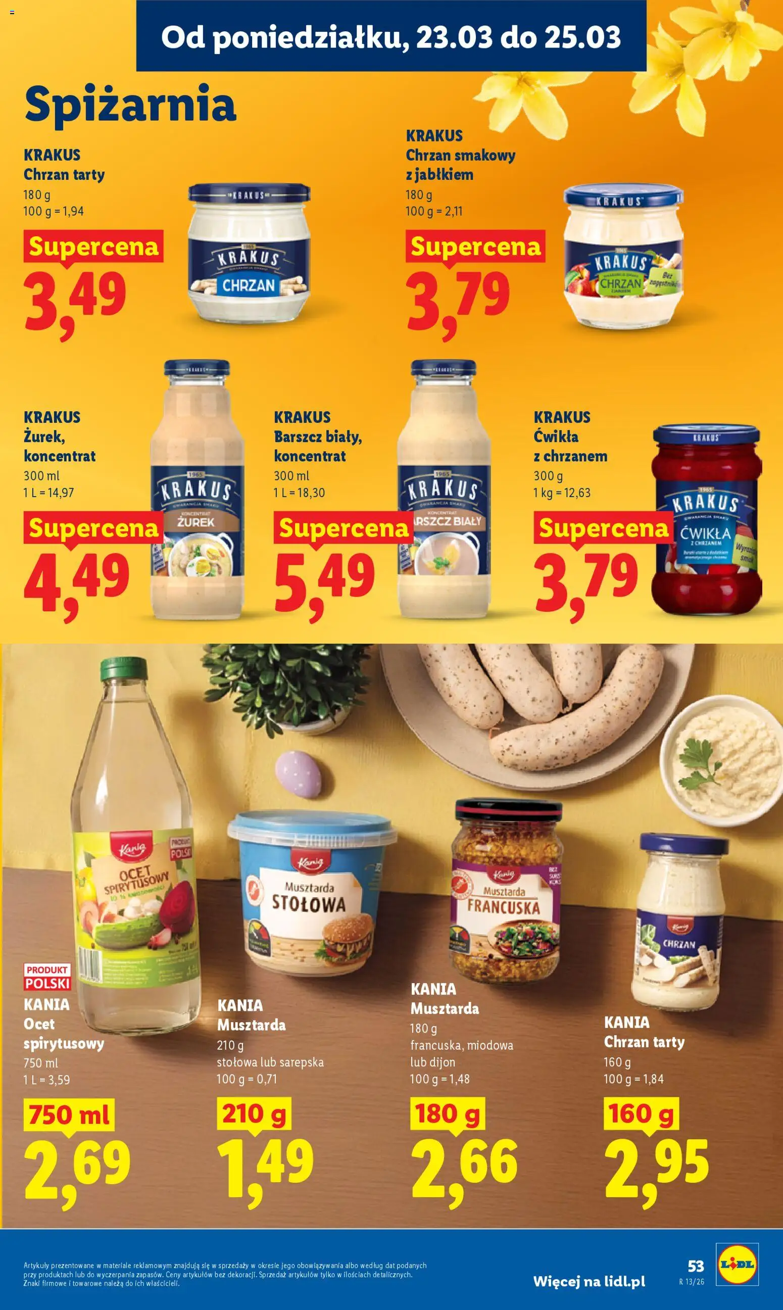 Lidl gazetka od 23.03.2026 | Strona: 53