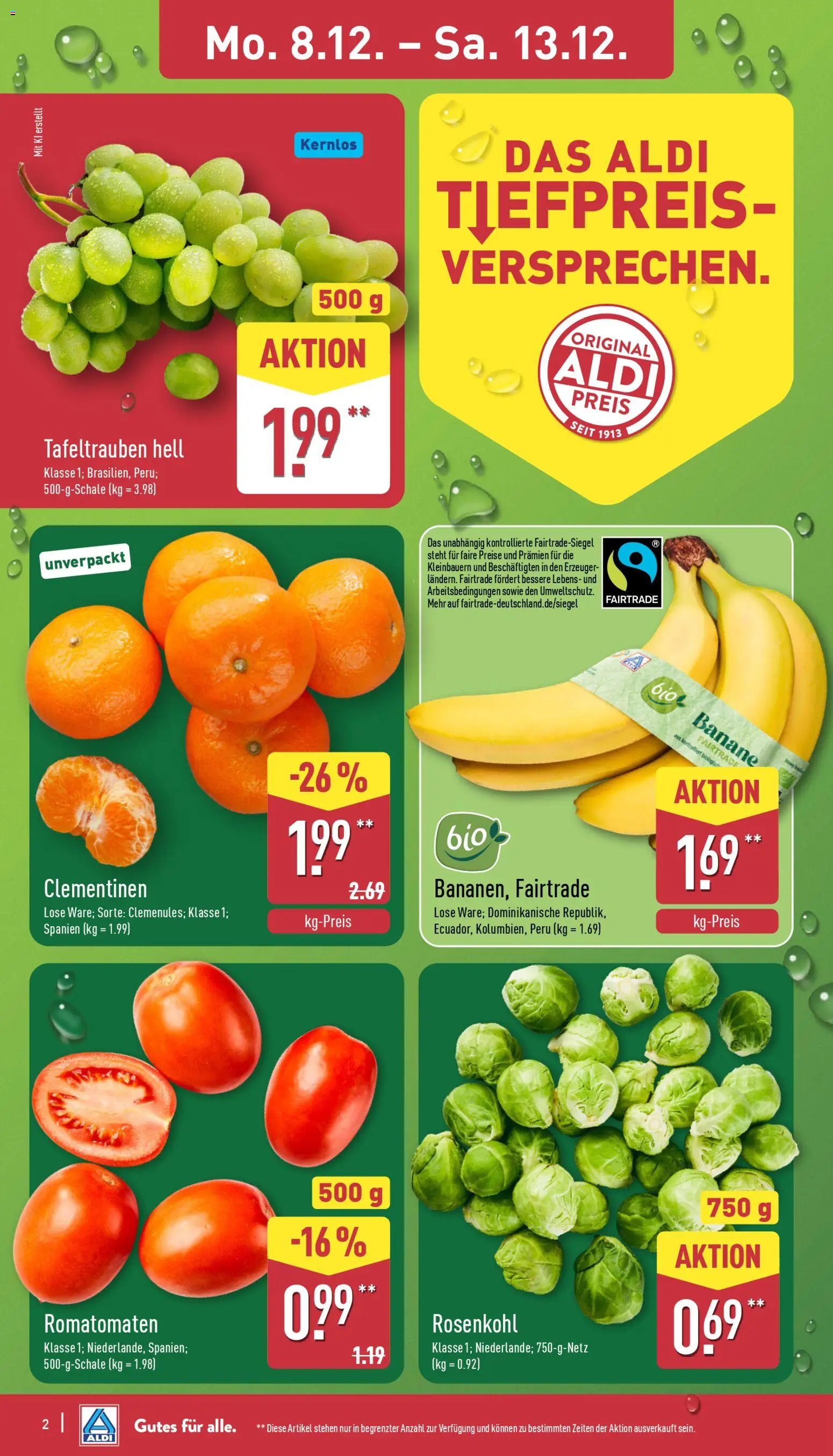 Aldi Prospekt 	 – gültig ab 08.12.2025 | Seite: 2