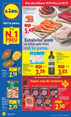 Vista previa Lidl folleto válido desde el 17.11.2025
