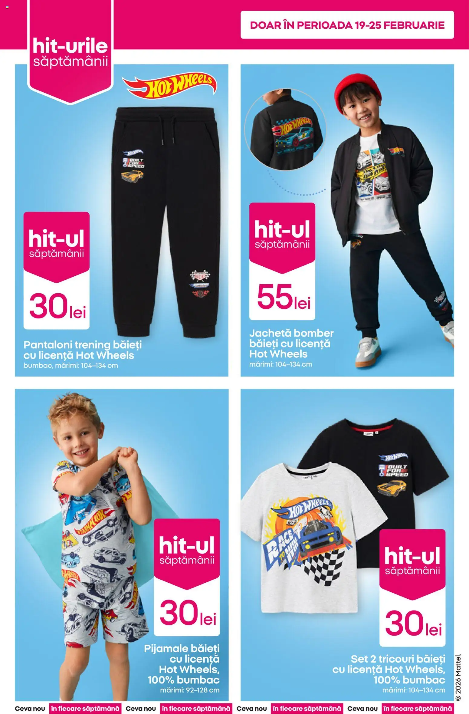 Noul catalog Pepco – valabil de la 19.02.2026 | Pagină: 2 | Produse: Jachetă, Trening, Pantaloni, Pijamale