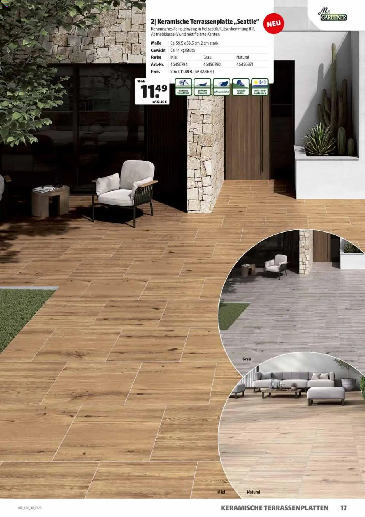 HERKULES Gartenbaustoffe - gültig ab dem 28.07.2025 | Seite: 17 | Produkte: Gewicht