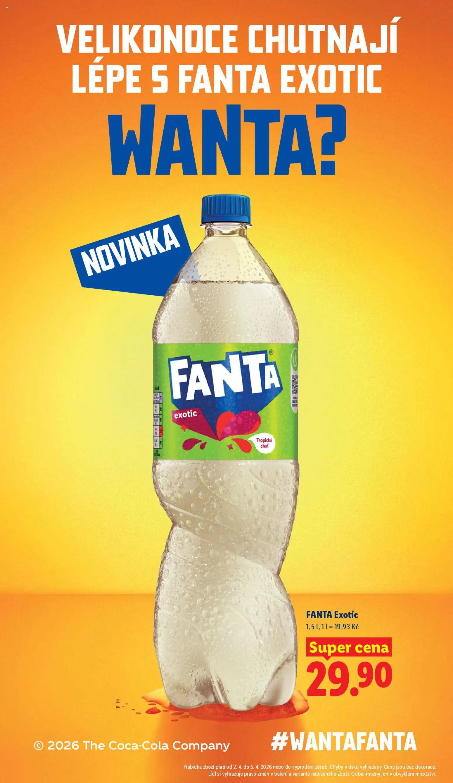 Lidl leták od 02.04.2026 | Strana: 23 | Produkty: Fanta
