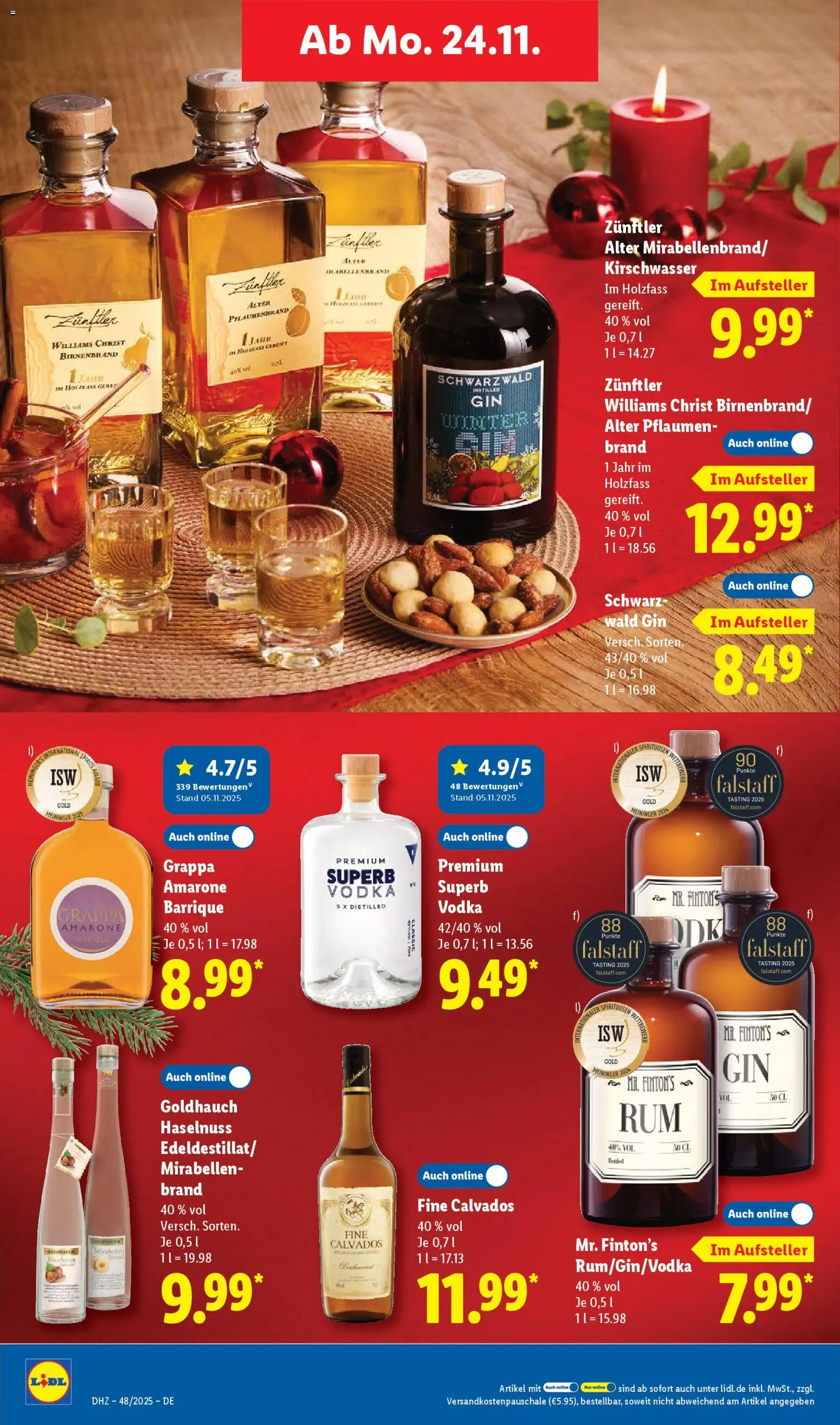 Lidl Prospekt Holzminden – gültig ab 24.11.2025 | Seite: 20 | Produkte: Pflaumen, Vodka, Gin