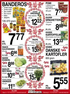Abc Lavpris tilbudsavis – gyldig fra 17.09.2025 | Side: 6 | Produkter: Pizza, Gulerødder, Kartofler, Abrikoser