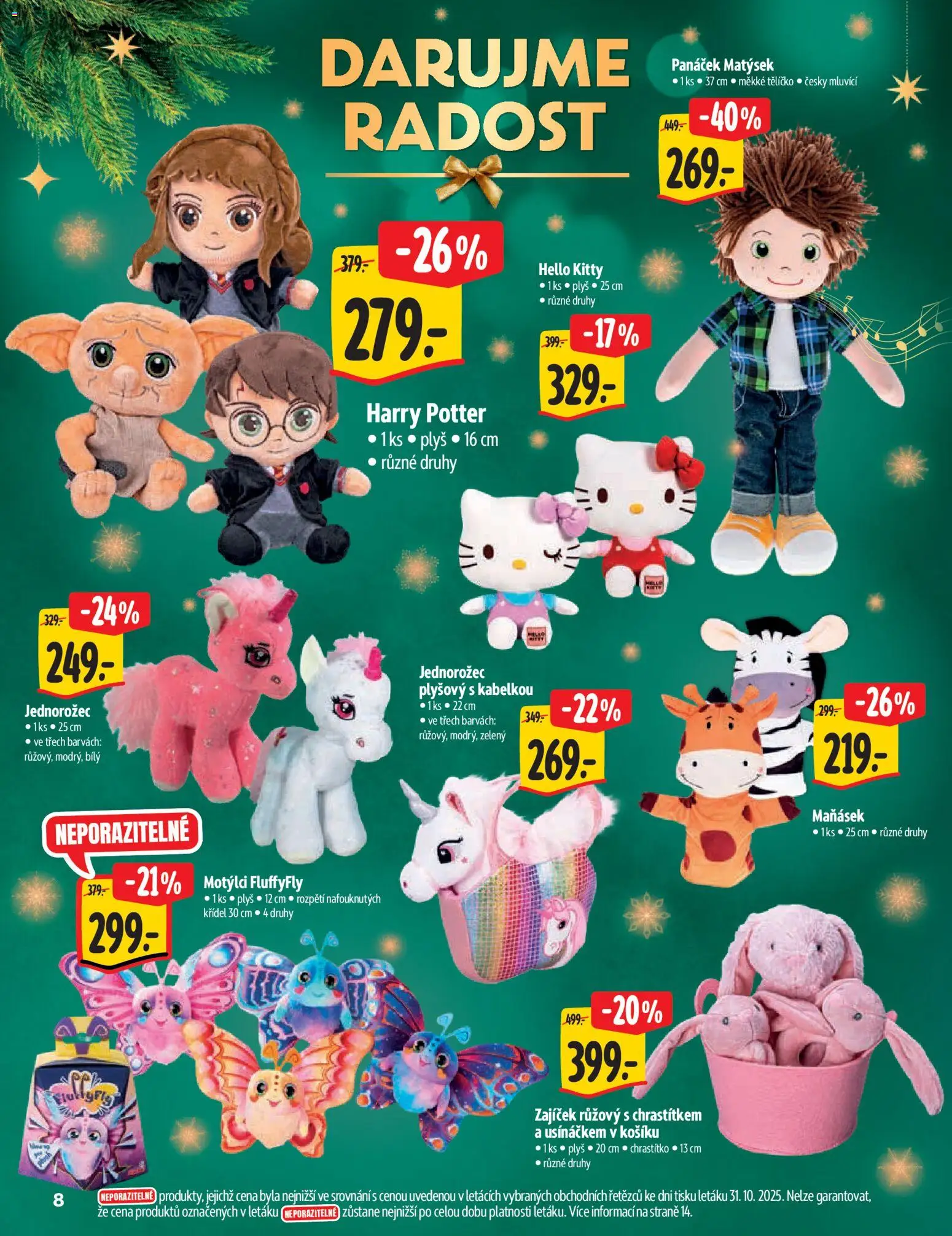 Albert katalog - Hypermarket - Vánoce od 12.11.2025 | Strana: 8 | Produkty: Harry Potter