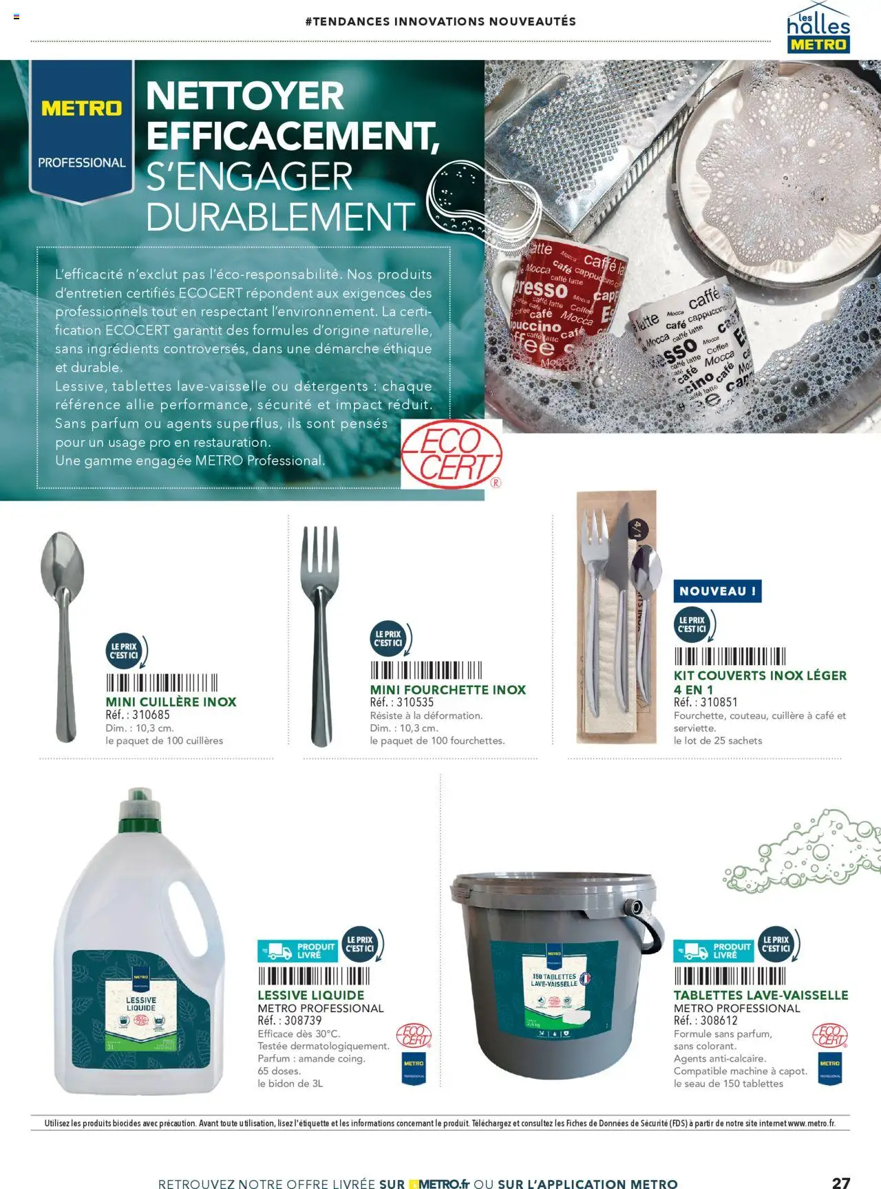  | Page: 27 | Produits: Amande, Lave-vaisselle, Tablettes lave-vaisselle, Livre