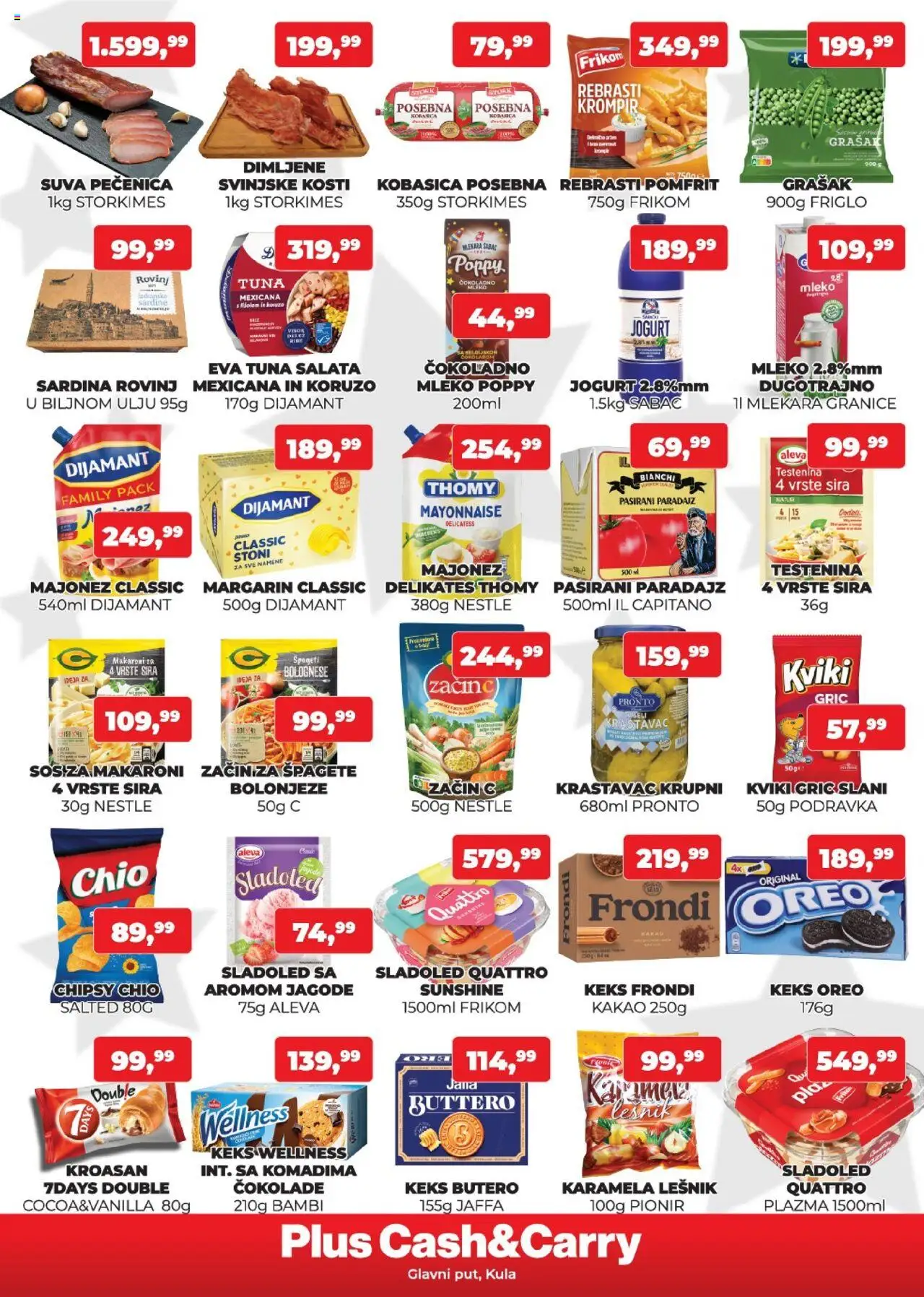 Plus Cash & Carry katalog - važi od 15.08.2025 | Strana: 2 | Proizvode: Jagode, Lešnik, Podravka, Jogurt