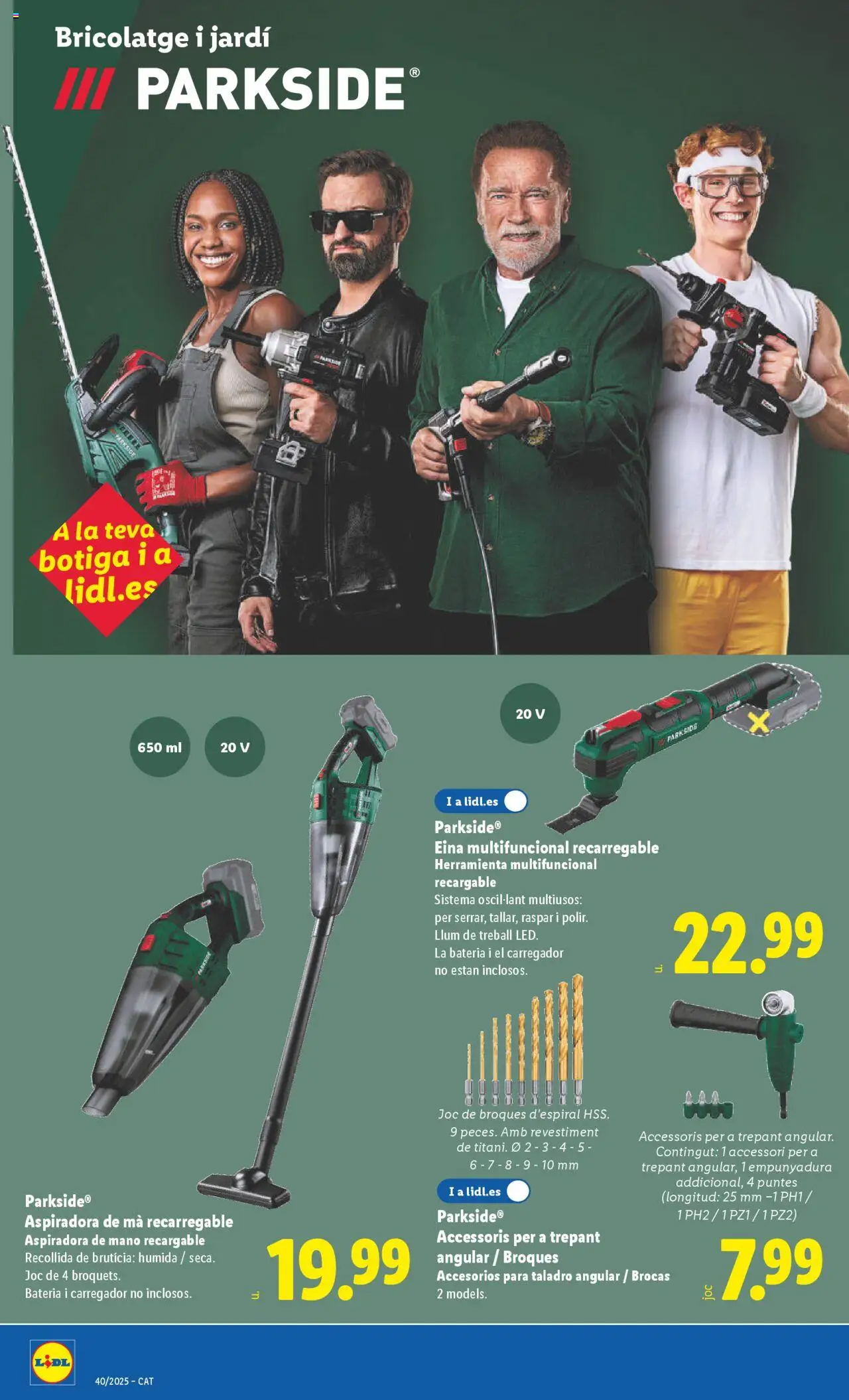 Lidl folleto de bazar │ válido desde el 29.09.2025 | Página: 6 | Productos: Aspiradora, Batería