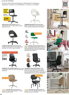 Vista previa Catálogo IKEA Oficina en casa válido desde el 01.09.2025 | Página: 14 | Productos: Silla giratoria, Silla de escritorio, Silla